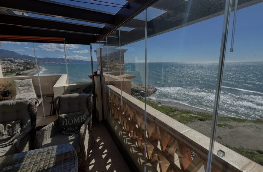 Bild från terrass lägenhet Torrox Costa vid havet, Punta del Faro