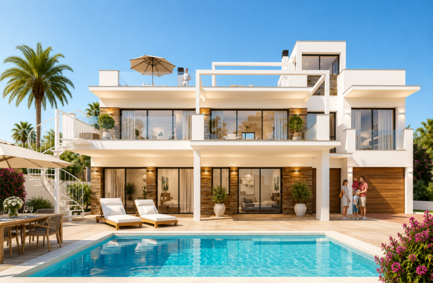 Havuzlu cephe Villas de Capistrano Nerja