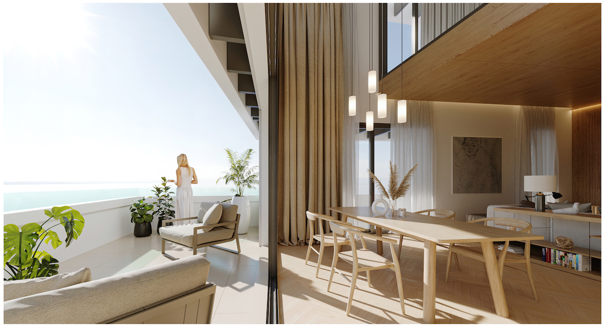 Nyproduktion i Malaga – nya lägenheter till salu bredvid Malaga Towers first line 2023