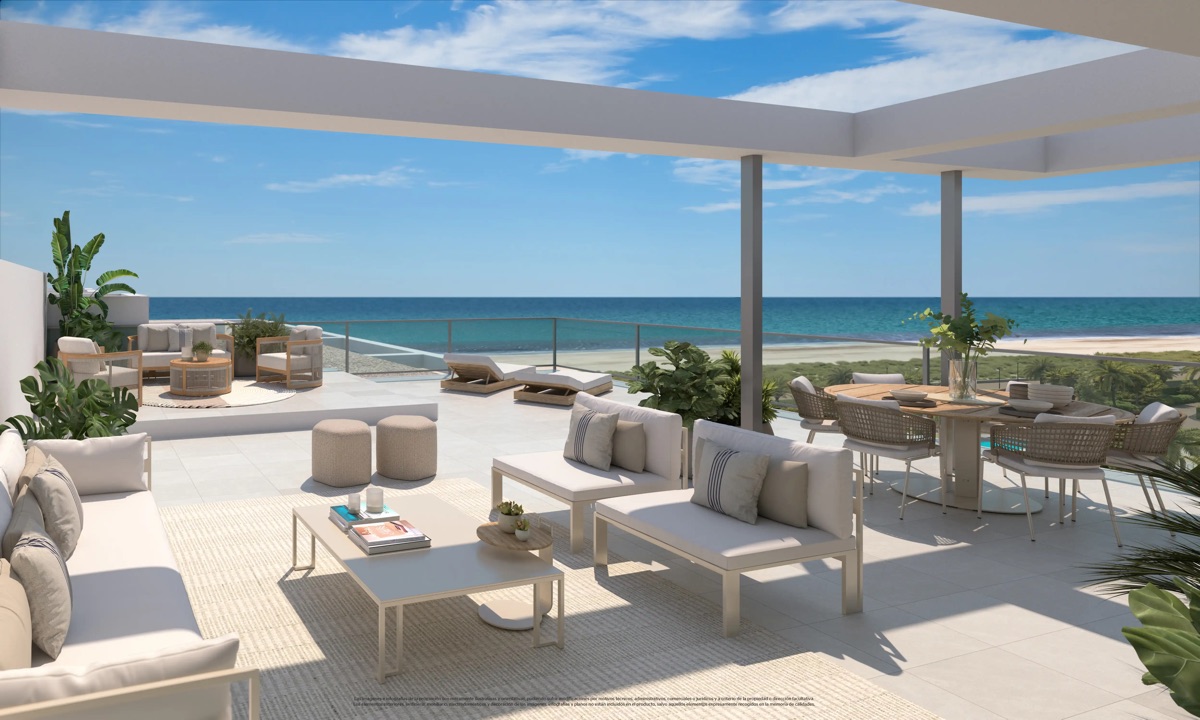 Продаються новозбудовані апартаменти в Almerimar на одній з останніх ділянок на березі моря в Іспанії!