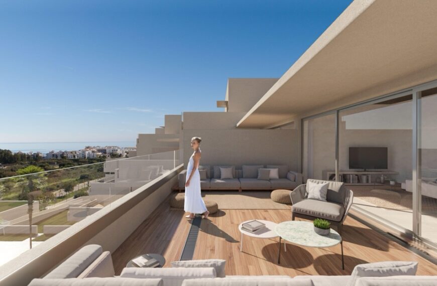 Isea Estepona – nyckelfärdiga och moderna bostäder med havsutsikt i Estepona