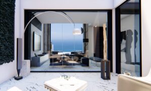Moradia geminada recentemente construída com vistas panorâmicas para o mar e piscina privada em El Peñoncillo, Torrox Costa INTERIOR COM FUNDAÇÃO 1